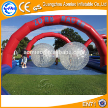 Great fun kids grass folling zorb balls inflatable zorb ball track from Guangzhou manufacturer